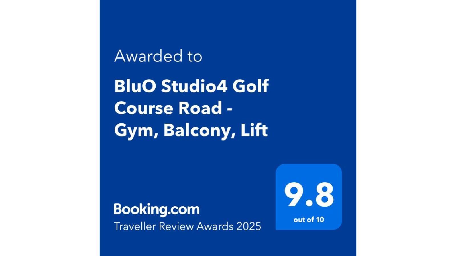 Bluo Studio4 Golf Course Road - Gym, Balcony, Lift グルガウン エクステリア 写真